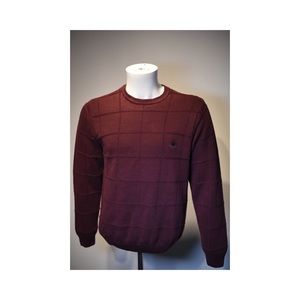 Maroon IZOD box knit sweater!